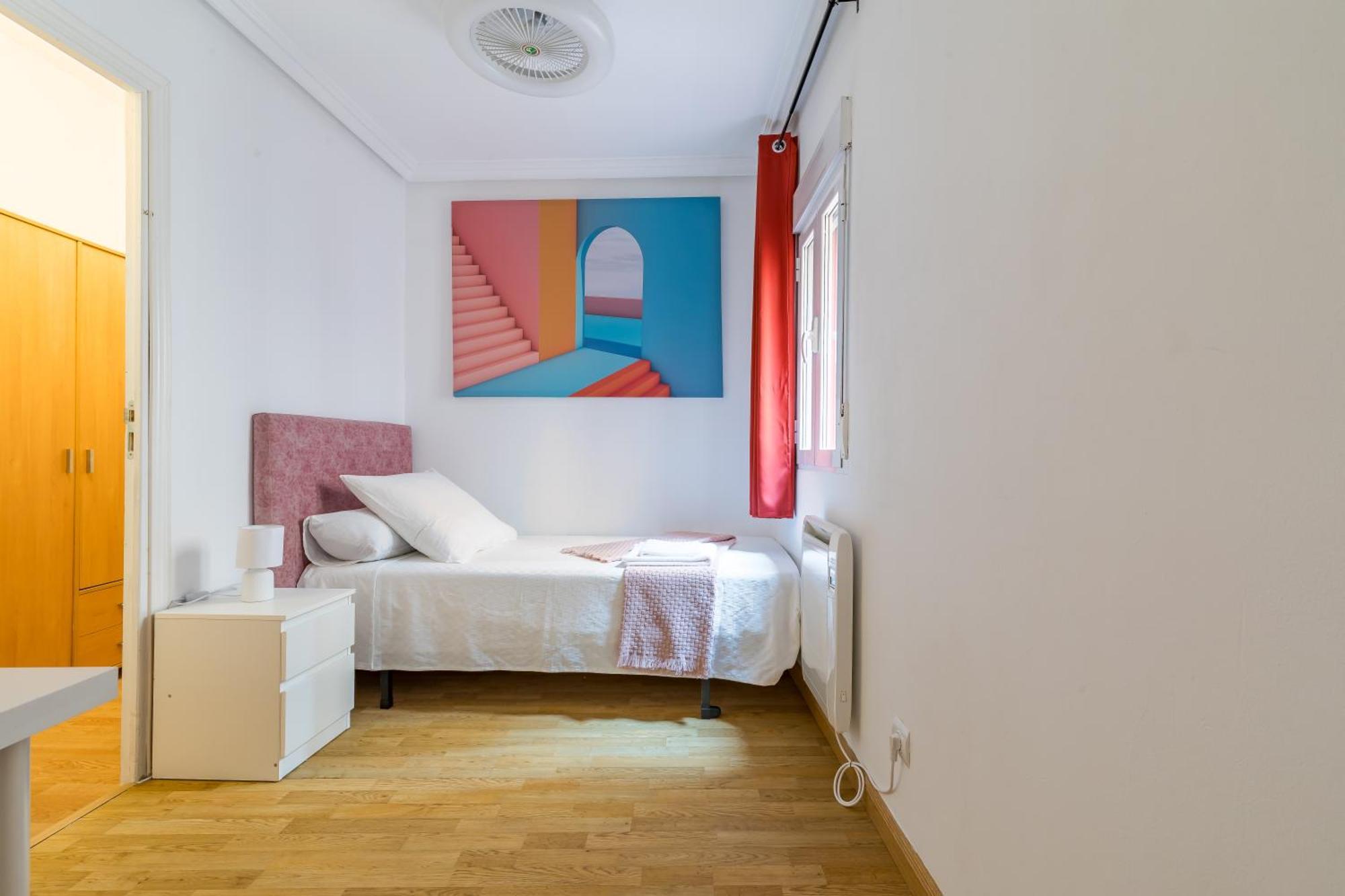 Apartamento Confortable Y Funcional En Vallecas Madrid Exterior foto